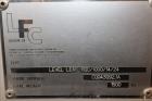 Used LFC Lochem Horizontal Plate Filter, Type Level Leaf 1100/1000/14/24, 304 Stainless Steel. Approximately 80 square feet filter area, 10 cubic feet cake capacity. Vertical non-jacketed tank 42-3/4...