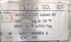 Used LFC Lochem Roto Jet Wet Cake Discharge Filter, Approximate 990 Square Feet Filter Area, Model RJWCD 92/1200/44 DC, Duplex Stainless Steel. Approximate (44) 1200mm (47.2
