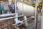Used Mahle Industrial Filtration LFC Lochem Roto Jet Wet Cake Discharge Filter, Approximate 990 Square Feet Filter Area, Model RJWCD 92/1200/44 DC, 316L Stainless Steel. Approximate (44) 1200mm (47.2...