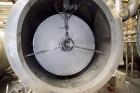 Used Mahle Industrial Filtration LFC Lochem Roto Jet Wet Cake Discharge Filter, Approximate 990 Square Feet Filter Area, Model RJWCD 92/1200/44 DC, 316L Stainless Steel. Approximate (44) 1200mm (47.2...
