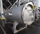 Used Mahle Industrial Filtration LFC Lochem Roto Jet Wet Cake Discharge Filter, Approximate 990 Square Feet Filter Area, Model RJWCD 92/1200/44 DC, 316L Stainless Steel. Approximate (44) 1200mm (47.2...