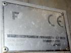 Used LFC Lochem Roto Jet Wet Cake Discharge Filter, Approximate 990 Square Feet Filter Area, Model RJWCD 92/1200/44 DC, Duplex Stainless Steel. Approximate (44) 1200mm (47.2