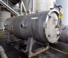 Used LFC Lochem Roto Jet Wet Cake Discharge Filter, Approximate 990 Square Feet Filter Area, Model RJWCD 92/1200/44 DC, Duplex Stainless Steel. Approximate (44) 1200mm (47.2