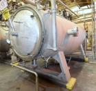 Used AMA Filter Group LFC Lochem Roto Jet Wet Cake Discharge Filter, Approximate 990 Square Feet Filter Area, Model RJWCD 92/1200/44 DC, 316L Stainless Steel. Approximate (44) 1200mm (47.2