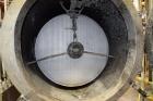 Used AMA Filter Group LFC Lochem Roto Jet Wet Cake Discharge Filter, Approximate 990 Square Feet Filter Area, Model RJWCD 92/1200/44 DC, 316L Stainless Steel. Approximate (44) 1200mm (47.2