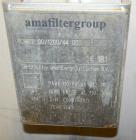 Used- AMA Filter Group LFC Lochem Roto Jet Wet Cake Discharge Filter, Approximate 990 Square Feet Filter Area, Model RJWCD 9...