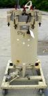 USED: Niagara horizontal plate filter, model 18-16-D, 316 stainless steel. 29.85 square feet filter area, 3.87 cubic feet cake capacity. Vertical tank 20