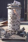 Used Niagara Horizontal Plate Filter, Model 18-24-S7J, 316 stainless steel. 44.78 square feet filter area, 3.24 cubic feet cake capacity. Vertical tank 20