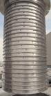 Used Niagara Horizontal Plate Filter, Model 18-24-S7J, 316 stainless steel. 44.78 square feet filter area, 3.24 cubic feet cake capacity. Vertical tank 20