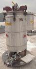Used Niagara Horizontal Plate Filter, Model 18-24-S, 304 Stainless Steel. 44.78 Square feet surface area, 3.24 cubic feet cake capacity. Internal rated 75 psi at 300 deg F, carbon steel jacket rated ...