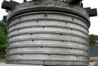 USED: Niagara horizontal plate filter, model 33-8D-S/J, 316 stainless steel. 50.80 square feet filter area, 6.61 cubic feet cake capacity. Vertical tank 36