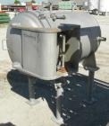 Used General Filtration Vertical Leaf Pressure Filter, 304 stainless steel. Horizontal tank 30