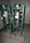 Unused- QPEC Quinn Process Equipment Company Batch 12” Pressure Filter, 316 Stainless Steel. Approximate 12” diameter x 24” deep chamber, hand wheel closure. Mounted on a carbon steel frame. Serial# ...
