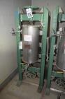Unused- QPEC Quinn Process Equipment Company Batch 12” Pressure Filter, 316 Stainless Steel. Approximate 12” diameter x 24” deep chamber, hand wheel closure. Mounted on a carbon steel frame. Serial# ...