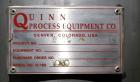 Unused- QPEC Quinn Process Equipment Company Batch 12” Pressure Filter, 316 Stainless Steel. Approximate 12” diameter x 24” deep chamber, hand wheel closure. Mounted on a carbon steel frame. Serial# ...