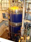 Used Schenk Centrifugal Discharge Pressure Filter, Type ZHF-SR30-KLK-C3, Stainless Steel. Approximately 60 square feet filtration area. Clamp dished top and bottom heads. Vessel capacity approximatel...