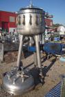 Used- Stainless Steel Schenk Centrifugal Discharge Pressure Filter, Model ZHF-SR7-KLKB1