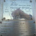 Used Stainless Steel Schenk Centrifugal Discharge Pressure Filter, Model ZHF-SR7-KLKB1