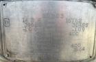 Used Sparkler Horizontal Plate Filter, Model 14-D-4, 316 stainless steel. Approximate 3.52 square feet filter area, .445 cubic feet cake capacity, 220 gallons per hour. Vertical jacketed tank 16