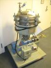 Used Sparkler Filter, Model 14-S-7, 316 Stainless Steel. Internal rated 66 psi at 350 degrees F, carbon steel jacket rated 50 psi at 350 degrees F. (7) 14