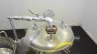 Used Sparkler Filter, Model 18 D 10, approximately 16 square feet, 316 stainless steel.  Internal rated 60 psi at 350 degrees F, jacket rated 30 psi at 350 degrees F.  Mounted on 3 legs on a base wit...
