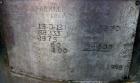 Used Sparkler Filter Horizontal Plate Filter, Model 18-D-12, Hastelloy SB333. 11.27 square feet filter area, 1.35 cubic feet cake capacity. Vertical non-jacketed tank 20