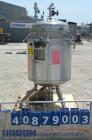 Used Sparkler Horizontal Plate Filter, Model 18-D-12, 316 Stainless Steel. Approximately 19.32 square feet filter area, 2.3 cubic feet cake capacity. Vertical tank 20