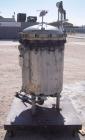Used Sparkler Horizontal Plate Filter, Model 18-D-12, 316 Stainless Steel. Approximately 19.32 square feet filter area, 2.3 cubic feet cake capacity. Vertical tank 20