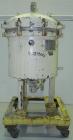 Used Stainless Steel Sparkler Filter Horizontal Plate Filter, Model 18-S-11