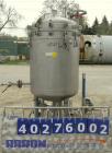 Used Sparkler Filters Inc horizontal plate filter, model 18D10, 316L stainless steel.  Approximate 12.81 square foot filter area, rated 1 gpm per square foot of filter area.  20