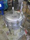 Used Sparkler Filter, 316/304 SS, Model 18D4, Built 1990, S # 22779, NB # 2448, Internal rated 75 @ 350 Jacket rated 75 @ 350.