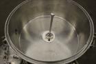 Used Sparkler Filter Pressure Leaf Filter, Model 18D4, 316L Stainless Steel, Vertical. 6.44 Square feet filter area, 0.776 cubic feet cake capacity (No Plates). Approximate 20