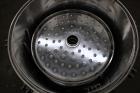 Used Sparkler Filter Pressure Leaf Filter, Model 18D4, Hastelloy C276, Vertical. 6.44 Square feet filter area, 0.776 cubic feet cake capacity. Approximately 20