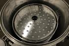 Used Sparkler Filter Pressure Leaf Filter, Model 18D4, Hastelloy C276, Vertical. 6.44 Square feet filter area, 0.776 cubic feet cake capacity. Approximately 20
