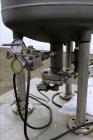 Used Sparkler Filter Pressure Leaf Filter, Model 18D4, Hastelloy C276, Vertical. 6.44 Square feet filter area, 0.776 cubic feet cake capacity. Approximately 20