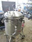 Used Sparkler Filter, 316 SS, Model 18 D 6, ??? Sq. Ft. Built 1995, S # 23201, NB # 2730, rated 60 @ 350 internal, 75 @ 350 jacket