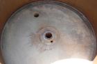 Used Sparkler Horizontal Plate Filter, Model 33-D-7, 316 stainless steel. Approximate 39.27 square feet filter area, 5.84 cubic feet cake capacity. Vertical non-jacketed tank 35-5/8