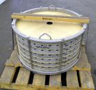 Used Sparkler Horizontal Plate Filter, Model 33-D-7, 316 Stainless Steel. Approximate 39.27 square feet filter area, (5.84) cubic feet cake capacity.