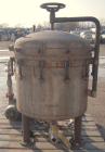 Used Stainless Steel Sparkler Filter Horizontal Plate Filter, Model 33-S-11