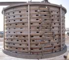 Used Stainless Steel Sparkler Filter Horizontal Plate Filter, Model 33-S-11