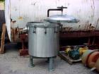 Used Sparkler Filters Horizontal Plate Filter Body Only, Model 33-S-19, 304 Stainless Steel. 36