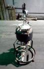Used Sparkler Horizontal Plate Filter, Model 8-3, Stainless Steel. Approximate 1 square feet filter area, .073 cubic feet cake capacity, 3.375 gallon tank volume with filters, (3) 8