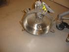 Used Sparkler Filter, Model 8-6, Hastelloy C. 2 Square feet surface area, .153 cubic feet cake capacity, rated 100 psi at 350 F internal, 316 stainless steel jacket rated 100 psi at 350 F, (6) 8