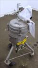 Used Sparkler Filter Pressure Leaf Filter, Model 8-6, 316 Stainless Steel, Vertical. 2 Square feet filter area, 0.153 cubic feet cake capacity. Approximate 9-5/8