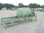 USED: Sparkler pressure leaf filter, model MCR3417. Tank material MS.Working pressure 60 psi, tank test pressure 120 psi. 8 filter leaves,34