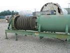 USED: Sparkler pressure leaf filter, model MCR3417. Tank material MS.Working pressure 60 psi, tank test pressure 120 psi. 8 filter leaves,34