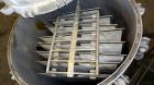 Used Sparkler Vertical Plate Filter, Model VF-B-70, 316 Stainless Steel. Unit converted to a model VF-B-92, approximate 92 square feet filter area, 7.3 cubic feet cake capacity. Non-jacketed vertical...