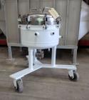 Used Stainless Steel Sparkler Filter Horizontal Plate Filter