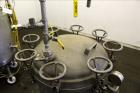 Used Sparkler Pressure Leaf Filter, 316 Stainless Steel.