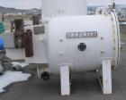 Used US Filter Pressure Leaf Filter, Model 42AJ-150.  8.3 ft3 Cake per 100 ft2 filter area, 560 lbs/ cycle. Diameter 42